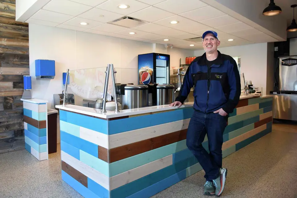 Jamie Darnow at Island Fin Poké Greenwich
