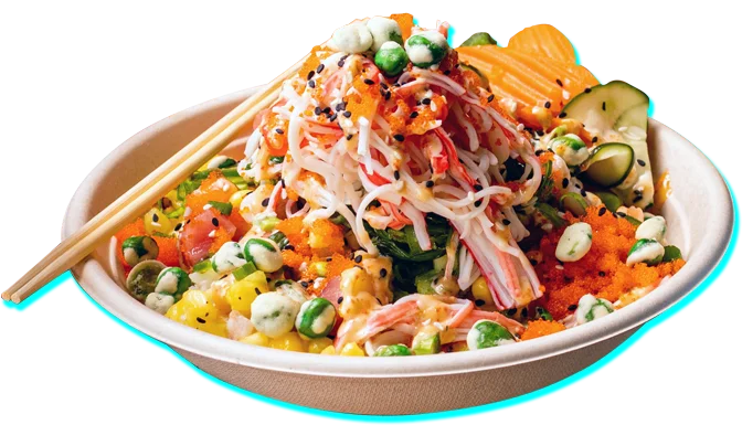Island Fin Poké bowl